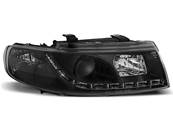 Paire de feux phares Seat Leon / Toledo 99-04 Daylight led noir