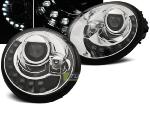 Paire de feux phares VW New Beetle 98-05 Daylight led chrome