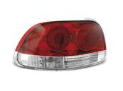 Paire de feux arriere Honda CRX DEL SOL 92-97 rouge blanc