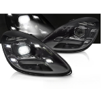 Paire de feux phares Porsche Boxster / Cayman 718 16-25 FULL LED DRL noir