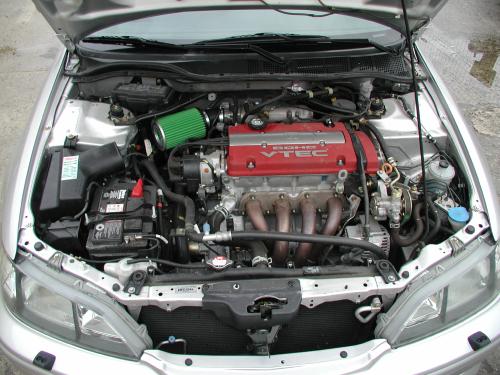 Kit d Admission direct GREEN pour Honda Accord 99-03 2.2Li VTEC TYPE R-212cv