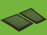 Filtre a air Green pour Mercedes GLK X204 de 2009 a 2010 350 CDI-224cv