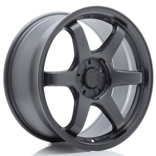 JR Wheels SL03 18x8 ET20-35 - 5 trous sur mesure - Matt Gun Metal