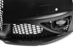 Pare choc avant pour Audi A4 B8 2012 à 2015 look Sport chrome noir