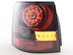 Paire feux arrière Range Rover Sport 2006 a 2010 Noir Led