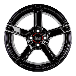 Jante Mam W4 15x6 ET38 4/108 Black Painted