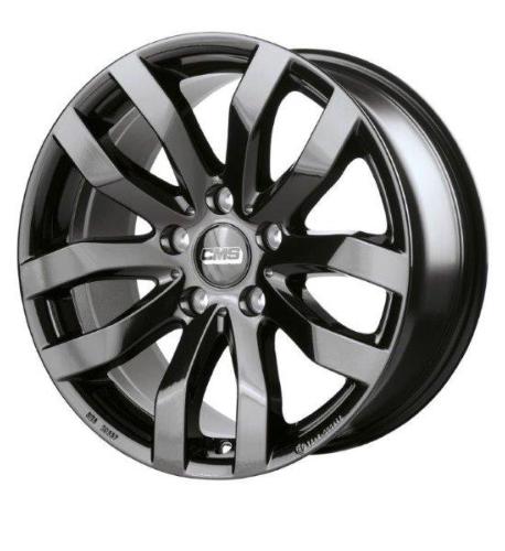 Jante CMS C22 17" x 7.5" 5x108 ET 52.5 Noir Brillant