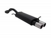 Silencieux Echappement Seat Ibiza 6K 96/99 - 2x76mm