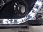 Paire de feux phares Daylight DRL Led Audi A4 B5 1999-2001 Noir