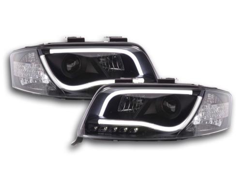 Paire de feux phares Daylight Led Audi A6 C5/4B 2001-2004 Noir