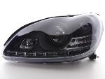 Paire de feux phares Xenon Daylight Led Mercedes Classe S W220 02-05 Noir