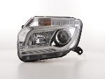 Paire de feux phares Daylight Led Dacia Duster 10-13 chrome