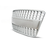 Grille de calandre pour Audi Q7 de 2005 a 2009 argent look Sport