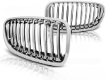 Paire grilles de calandre BMW serie 5 F10/F11 de 2010 a 2016 Chrome