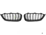 Grille calandre BMW serie 4 F32/F33/F36 de 2013 a 2020 Noir Mat Double Barres