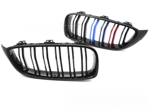 Grille calandre BMW serie 4 F32/F33/F36 de 2013 a 2020 Noir Brillant 3 couleurs