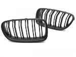Calandre BMW Serie 5 F10/F11 de 2010 a 2016 Look Sport Noir Mat Doubles Barres