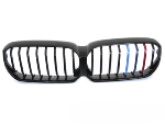 Calandre BMW Serie 5 G30/G31 de 2020 a 2023 Look Sport Noir Brillant 3 couleurs