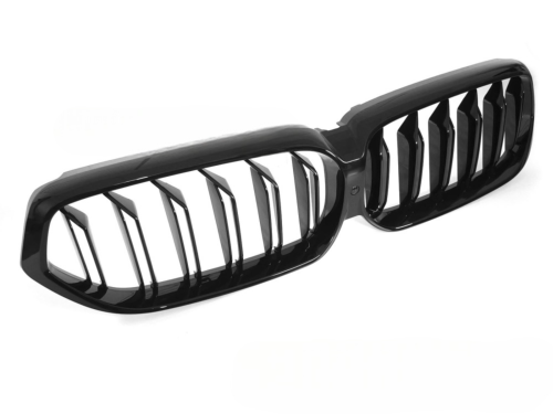 Grille de calandre avant BMW Serie 6 G32LCI de 2020 a 2023 Noir brillant