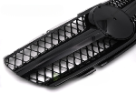 Grille calandre Mercedes SL R230 de 2001 a 2006 Noir