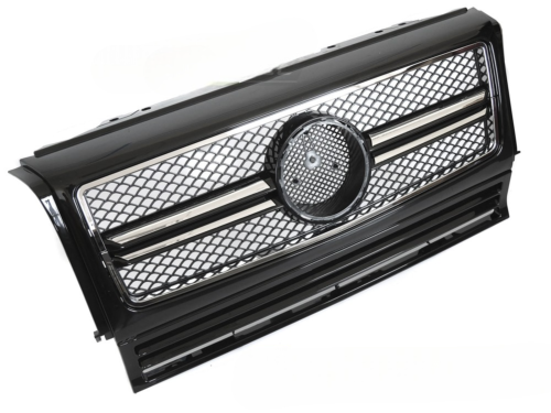 Grille calandre Mercedes Classe G W463 de 1990 a 2012 Noir Chrome