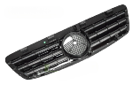 Grille calandre Mercedes Classe S W220 de 1998 a 2002 Chrome Noir