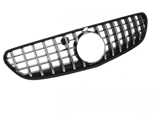 Grille calandre Mercedes Classe S W217 de 2014 a 2020 Noir Chrome