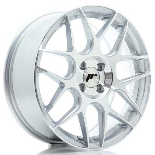 Jante JR Wheels JR18 17x7 ET40 - 4x100 - Silver machined face