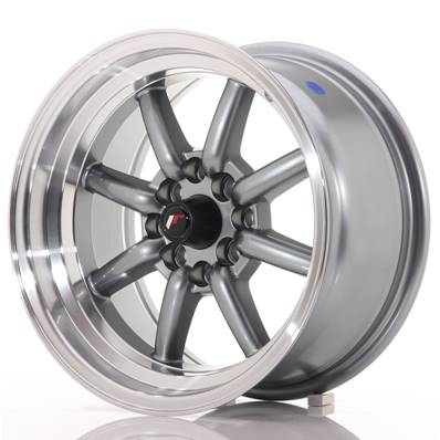 Jante JAPAN RACING JR19 15" x 8" 4x108 4x100 ET 0 Gun metal