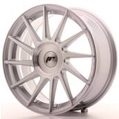 Jante JAPAN RACING JR22 17" x 7" Multi Perçage ET 35-40 Machined Face Silver