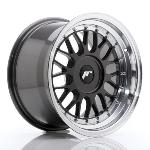Jante JR Wheels JR23 16x9 ET20-35 BLANK Hyper Gray w/Machined Lip