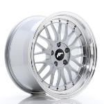 Jante JR Wheels JR23 18x9,5 ET25 5x120 Hyper Silver w/Machined Lip