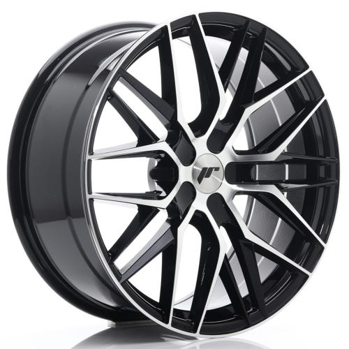 Jante JAPAN RACINGJR28 20x8,5 ET20-40 5H BLANK Glossy Black Machined Face