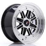 Jante JAPAN RACING JR31 15x7.5 ET20 4H BLANK Glossy Black Machined Face