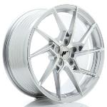 Jante JR Wheels JR33 19x8,5 ET20-45 - 5 trous sur mesure - Silver machined face
