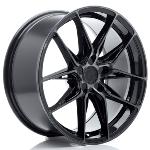Jante JR Wheels JR44 18x8.5 ET20-48 - 5 trous sur mesure - Black machined w/ Tinted face