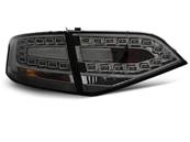 Paire de feux arriere Audi A4 B8 de 2008 a 2011 berline LED fume