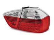 Paire de feux arriere BMW serie 3 E90 Berline 05-08 LED rouge blanc