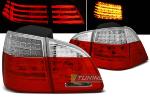 Paire de feux arriere BMW serie 5 E61 Break 04-07 LED rouge blanc