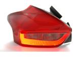 Paire feux arriere Ford Focus 3 15-18 LED rouge fume