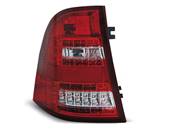 Paire de feux arriere Mercedes ML W163 98-05 LED rouge blanc