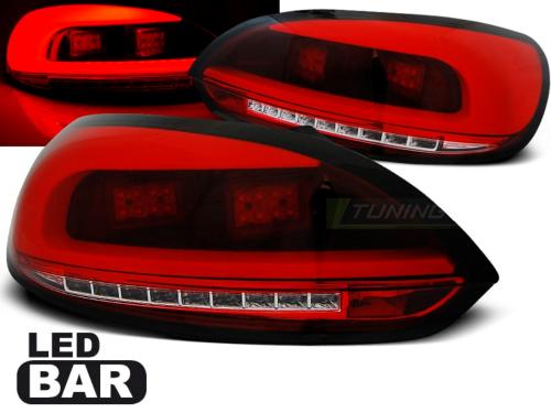 Paire de feux arriere VW Scirocco 3 08-14 LED BAR rouge blanc