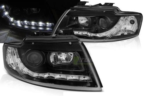 Paire de feux phares Audi A4 B6 02-06 Daylight led Noir