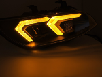 Paire de feux phares BMW serie 3 E92 / E93 de 2010 a 2013 Xenon LED DRL Noir