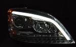 Paire de Phares Mercedes Classe ML W164 05-07 LED LTI chrome Dynamique
