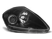 Paire de feux phares Mitsubishi Eclipse D50 00-05 angel eyes noir