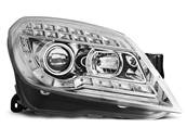 Paire de feux phares Opel Astra H 04-10 Daylight led chrome