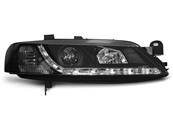 Paire de feux phares Opel Vectra B 95-98 Daylight led noir