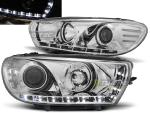 Paire de feux phares VW Scirocco 08-14 Daylight led chrome