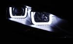 Paire de feux phares VW Golf 7 12-17 U-Type DRL led noir